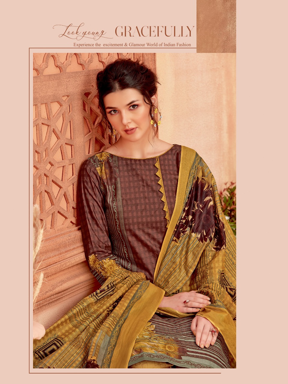 Ganesha Print Vol 23 Ready Made Cotton Suits