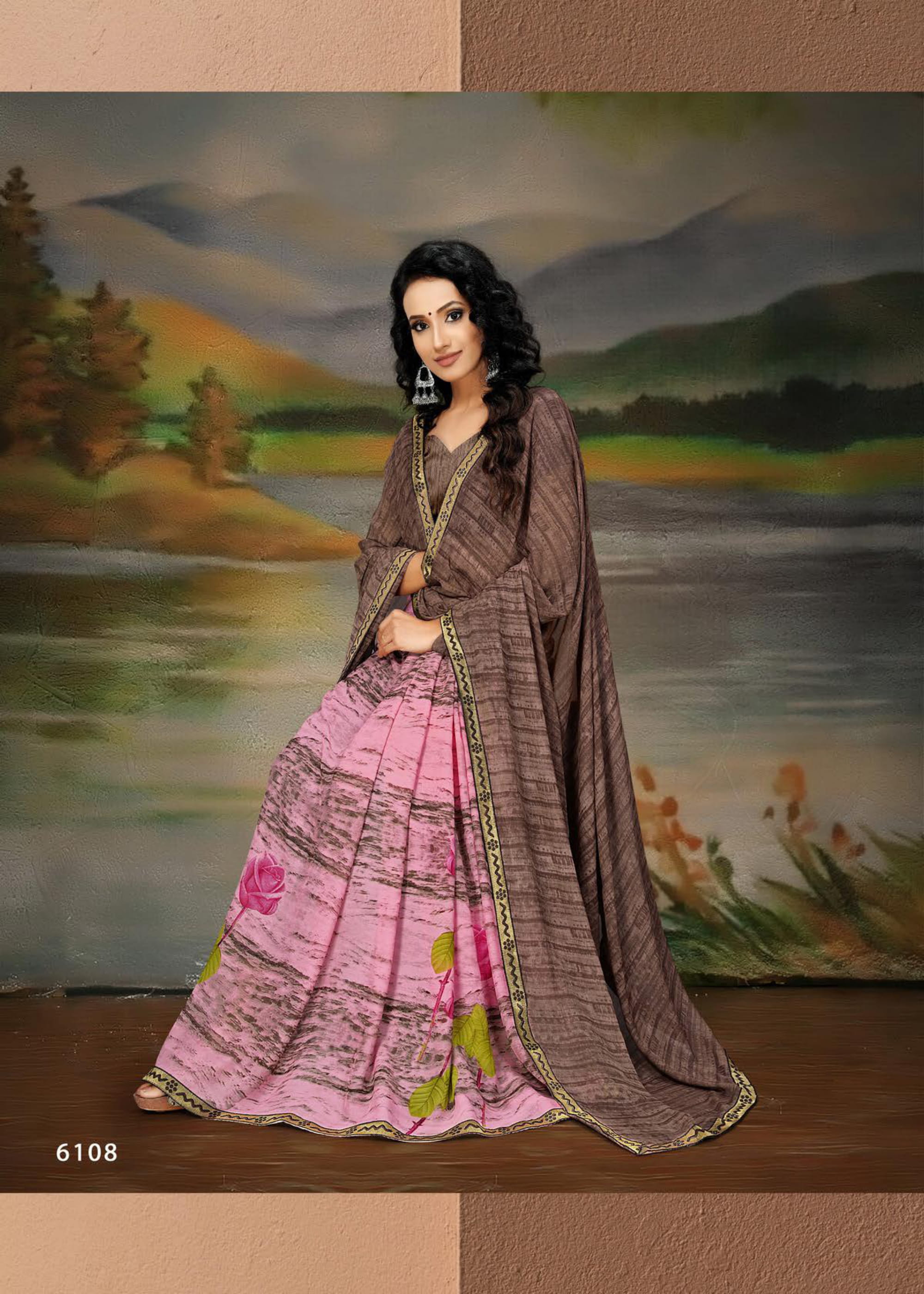 Haytee Presents Sakhi 4 Renial Printed Saree Collection