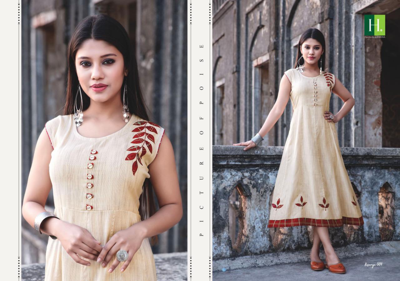 Hirwa Presents Kesariya Vol 3 Stylish Kurti Collection Hirwa Presents Kesariya Vol 3 Stylish Kurti Collection