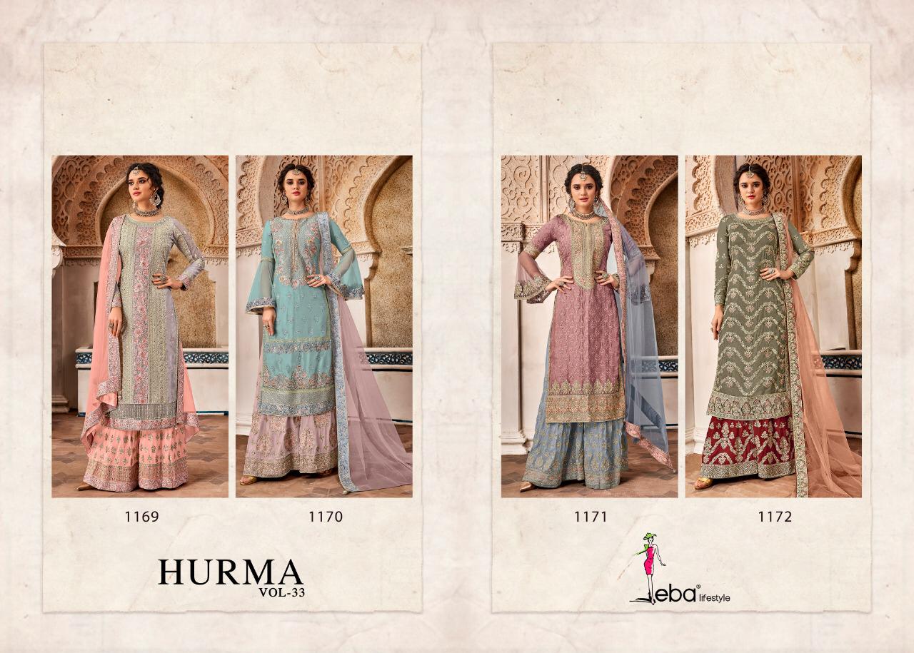 Hurma Vol 33 Heavy Salwar Suits Collection