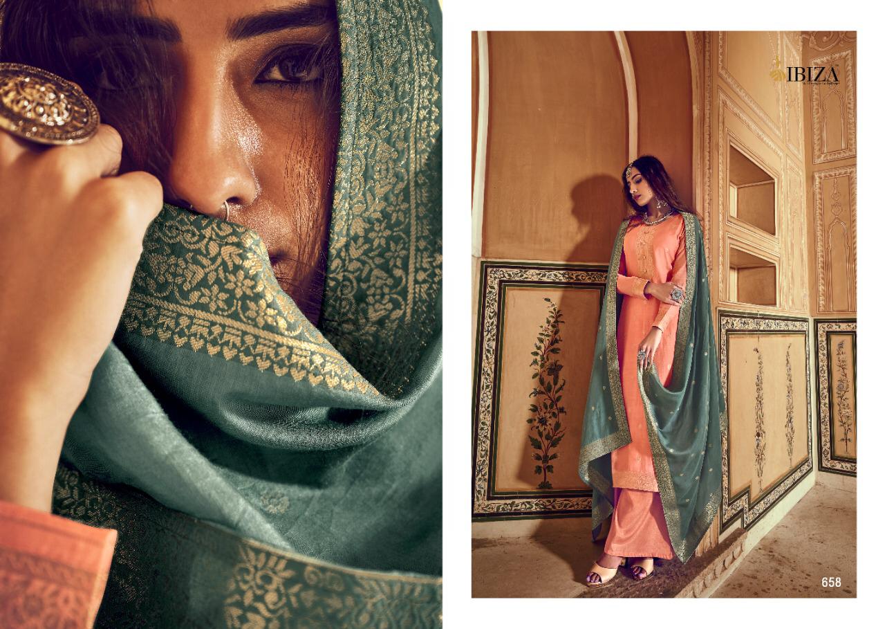 Ibiza Presents Saba Designer Dress Material