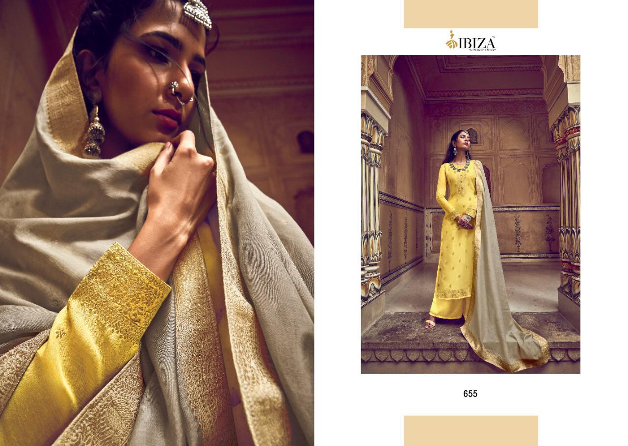 Ibiza Presents Saba Designer Dress Material