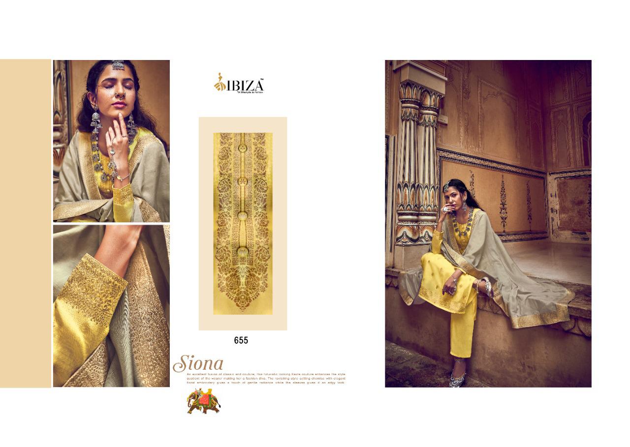 Ibiza Presents Saba Designer Dress Material