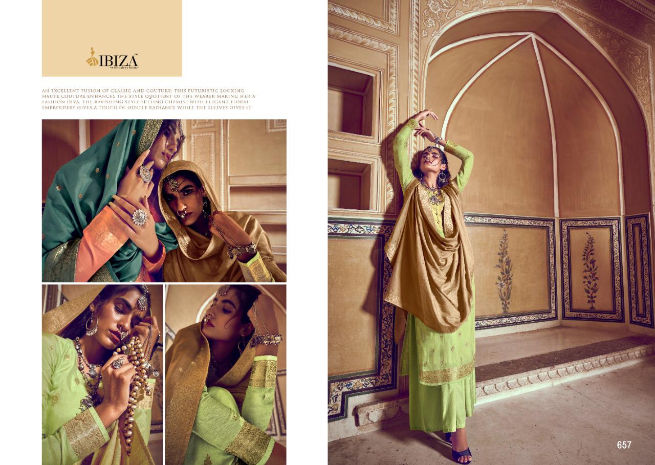 Ibiza Presents Saba Designer Dress Material