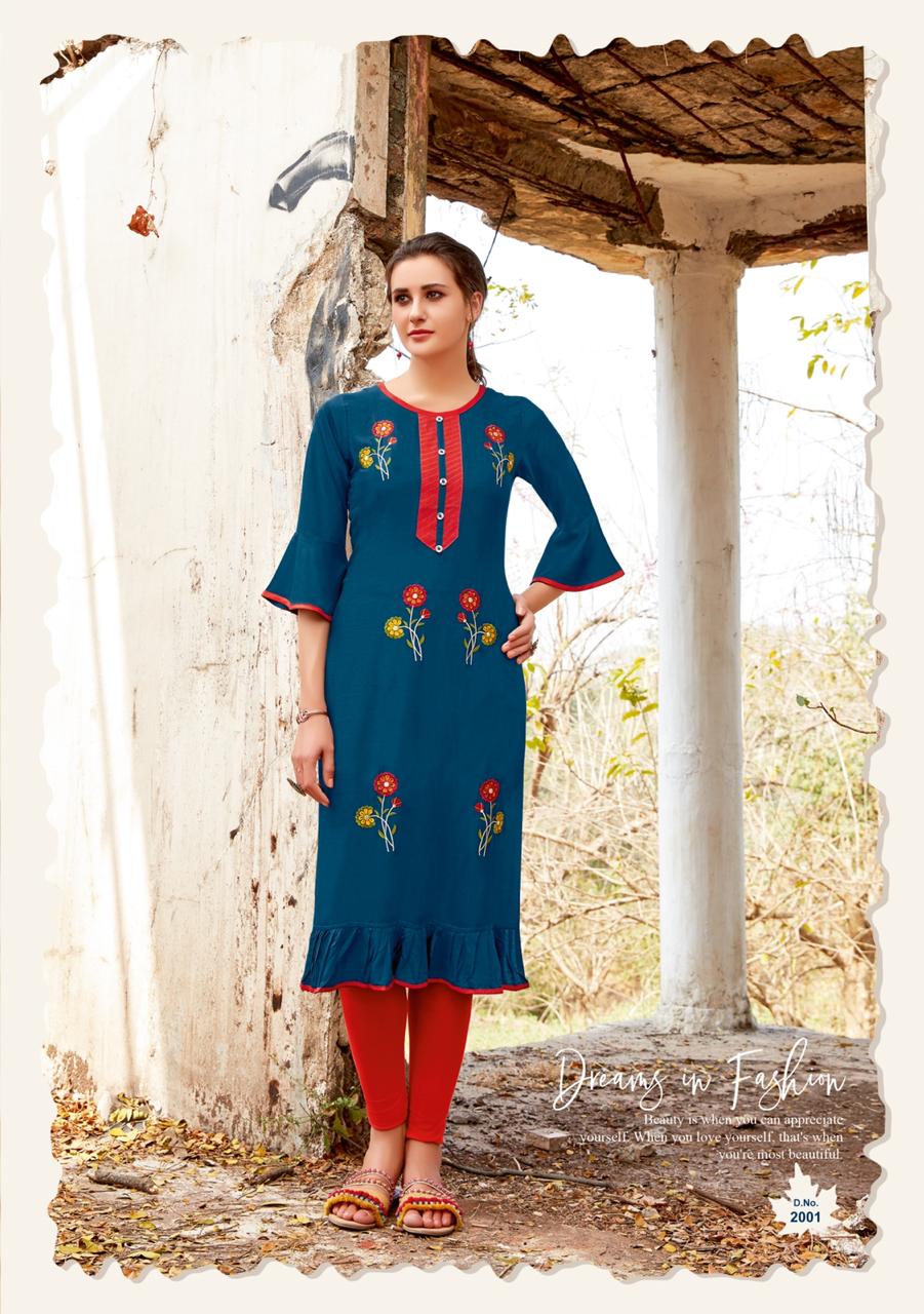 Jinesh Nx Presents  Candy Vol 2 Designer Kurtis Collection