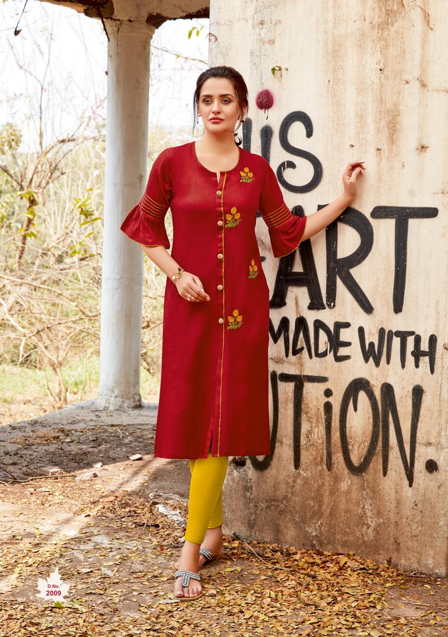 Jinesh Nx Presents  Candy Vol 2 Designer Kurtis Collection