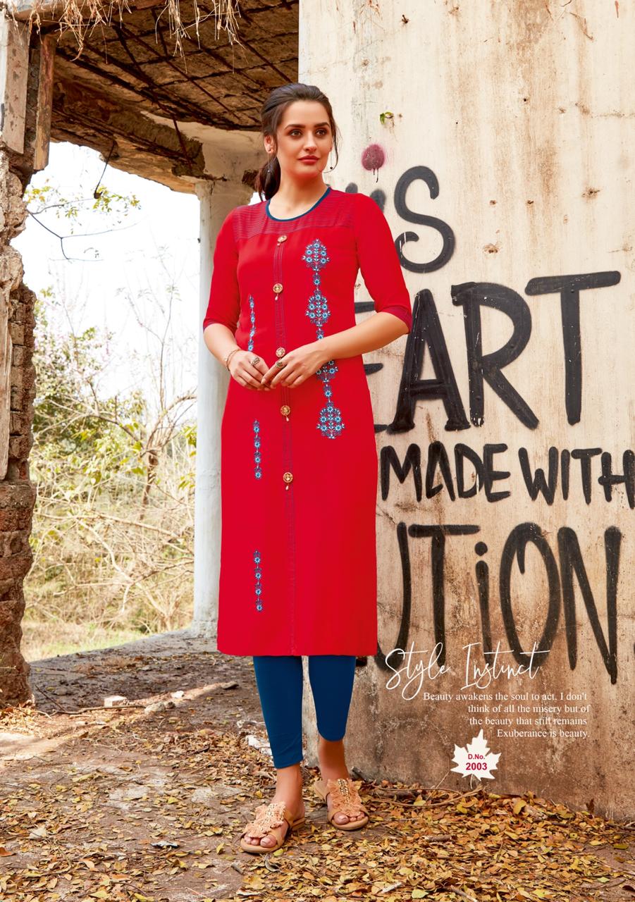 Jinesh Nx Presents  Candy Vol 2 Designer Kurtis Collection