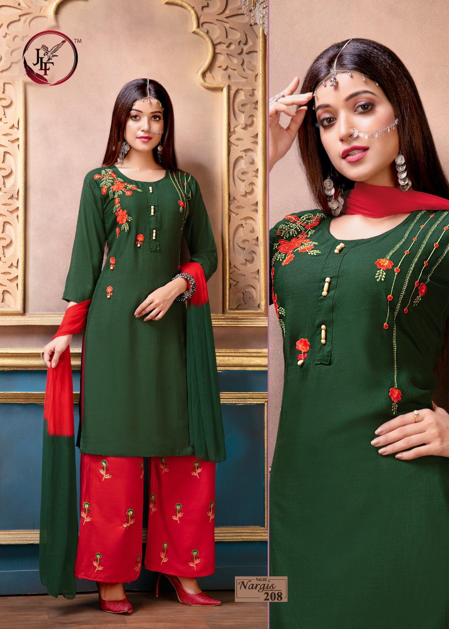 Jlf Presents  Nargis  Vol 2  Ready Made Collection