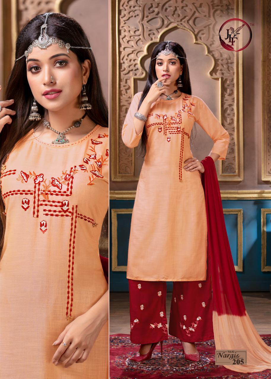 Jlf Presents  Nargis  Vol 2  Ready Made Collection
