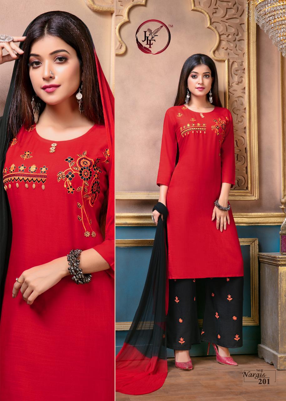 Jlf Presents  Nargis  Vol 2  Ready Made Collection