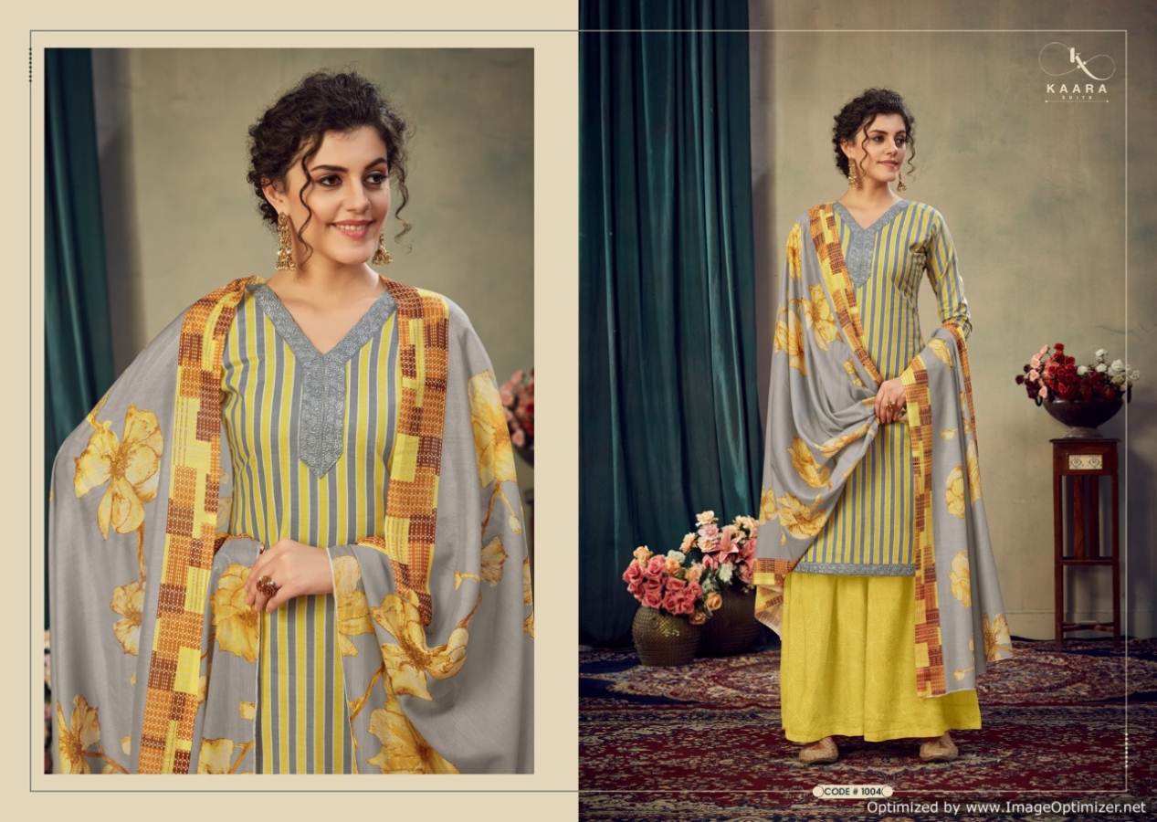 Kaara Presents  Mahira Digital Printed Dress Material