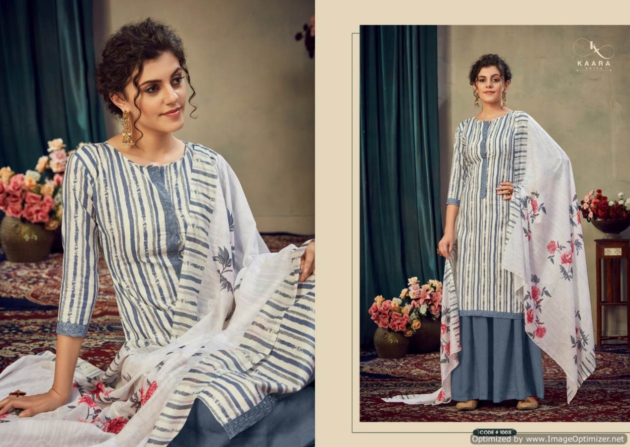 Kaara Presents  Mahira Digital Printed Dress Material