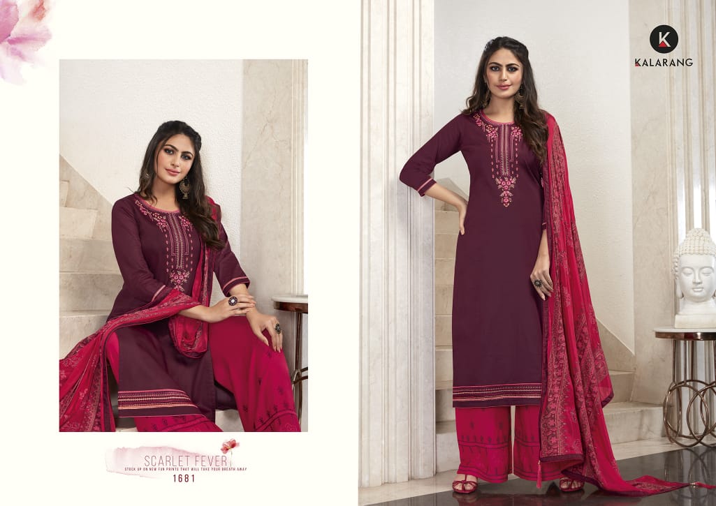 Kalarang Presents Butterfly Vol 2 Designer Dress Material