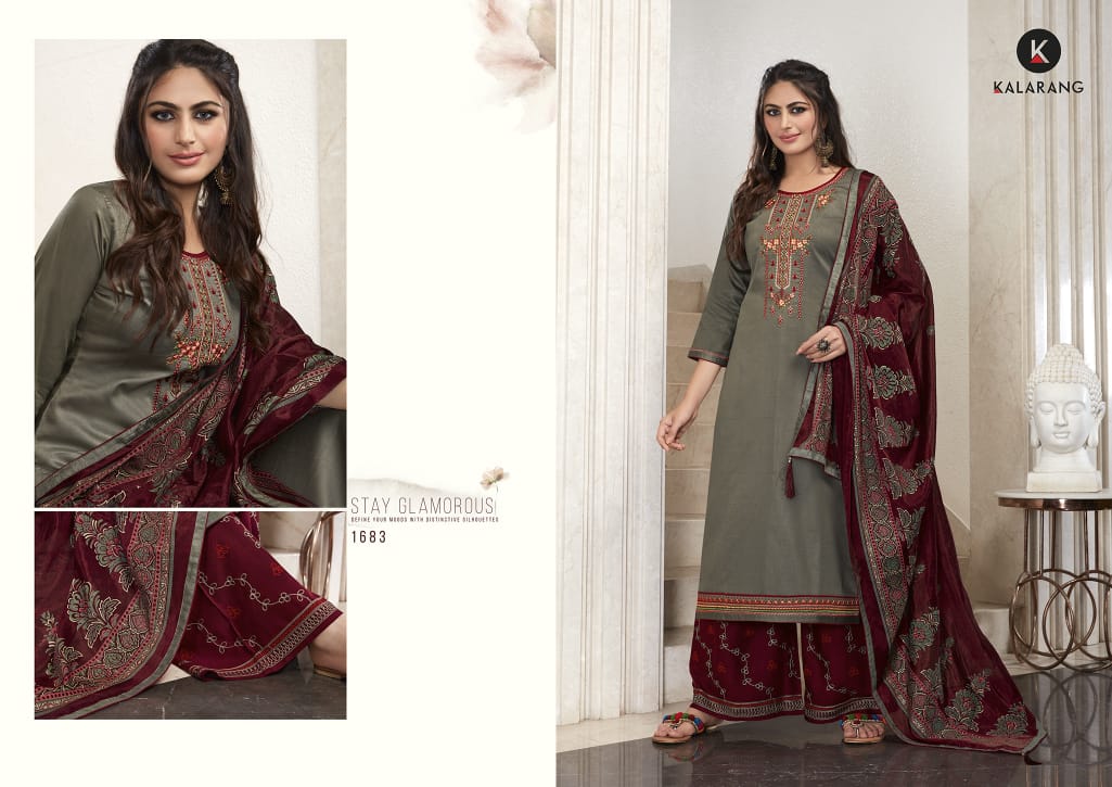 Kalarang Presents Butterfly Vol 2 Designer Dress Material