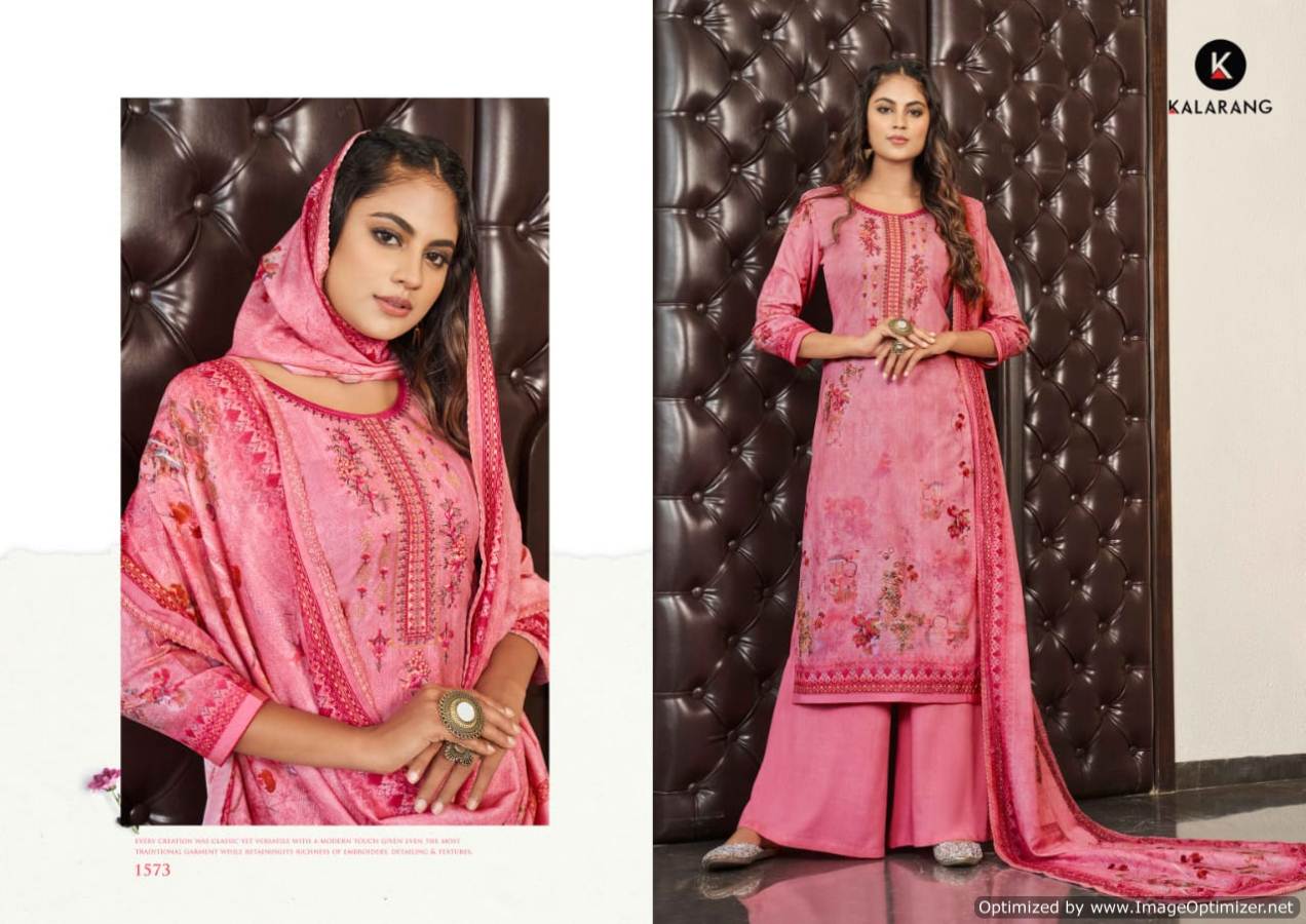 Kalarang Presents  Charming Vol 3 Designer Dress Material