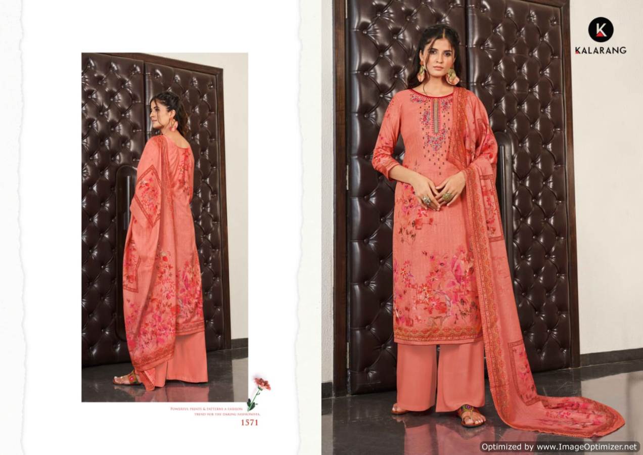 Kalarang Presents  Charming Vol 3 Designer Dress Material