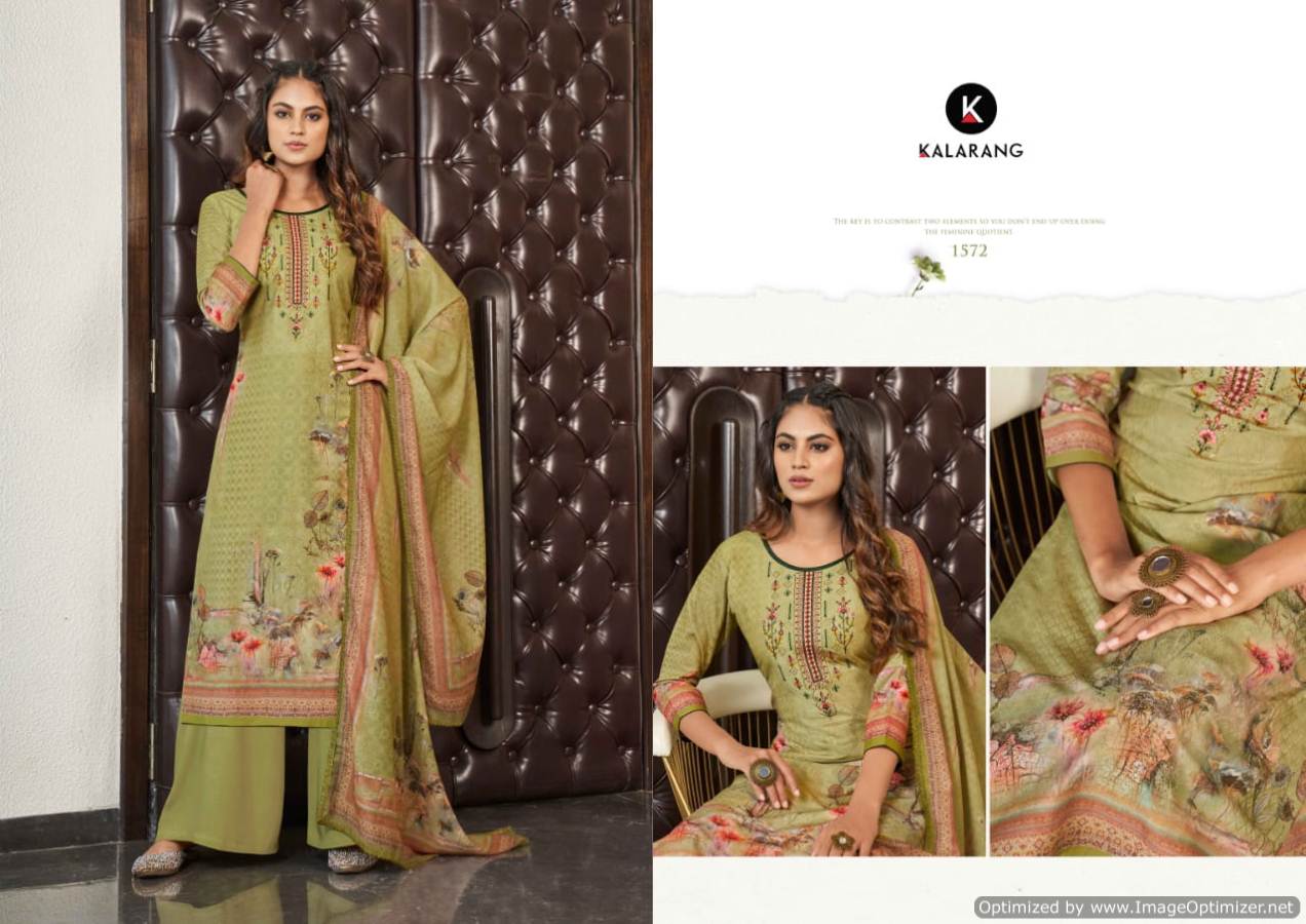 Kalarang Presents  Charming Vol 3 Designer Dress Material