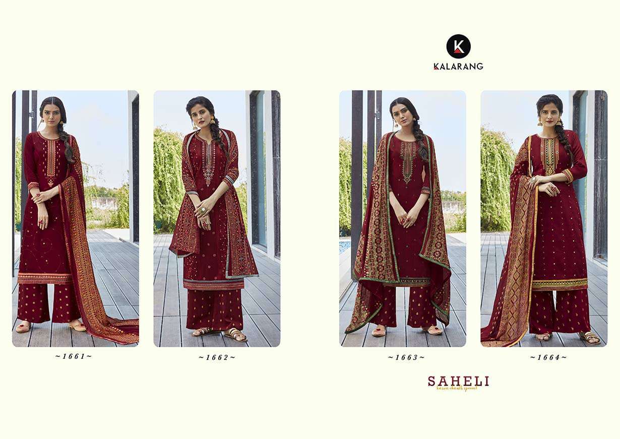 Kalarang Presents  Saheli Designer Salwar Suits