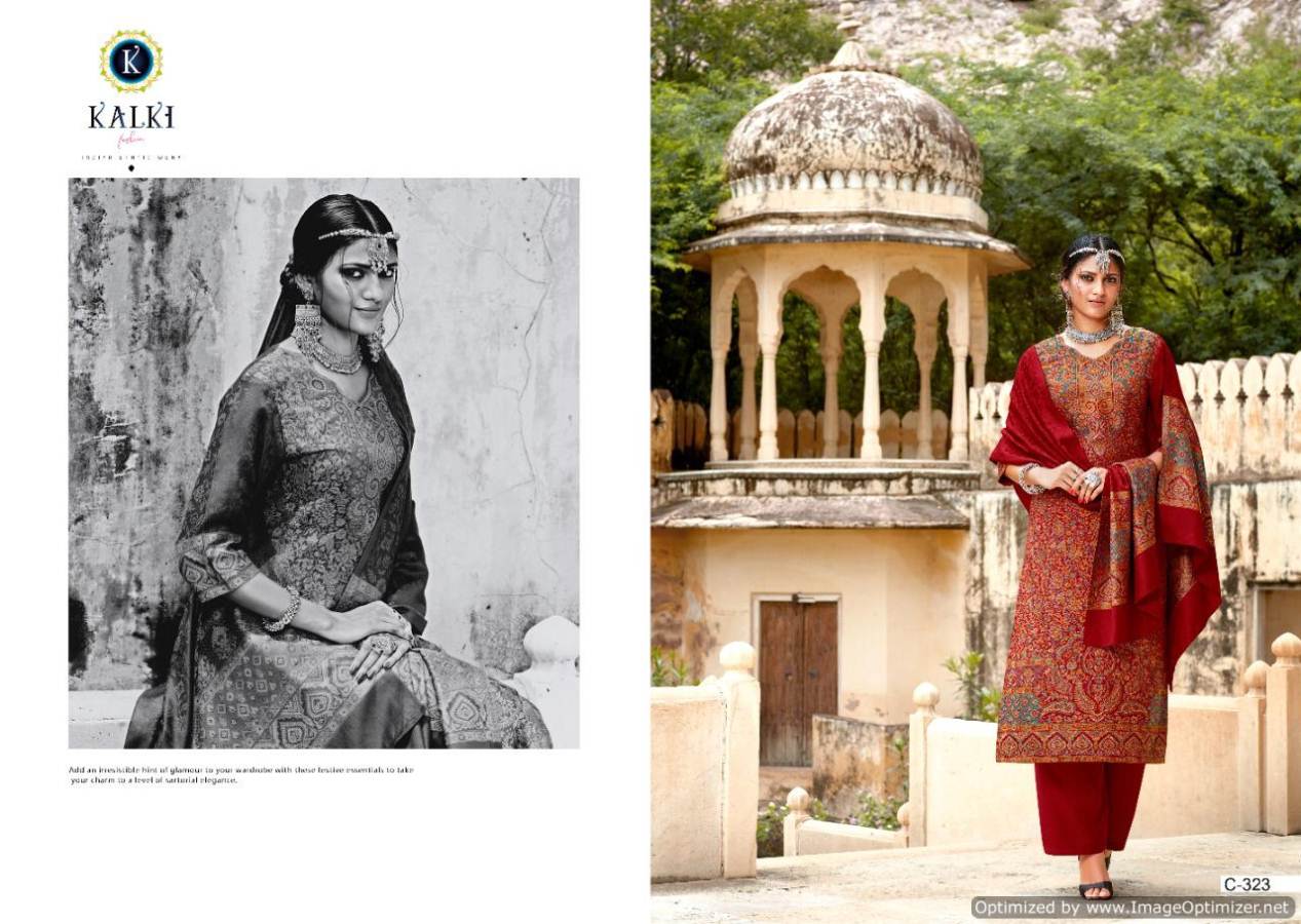 Kalki  Presents Gulmohar Vol  2 Pashmin Collection