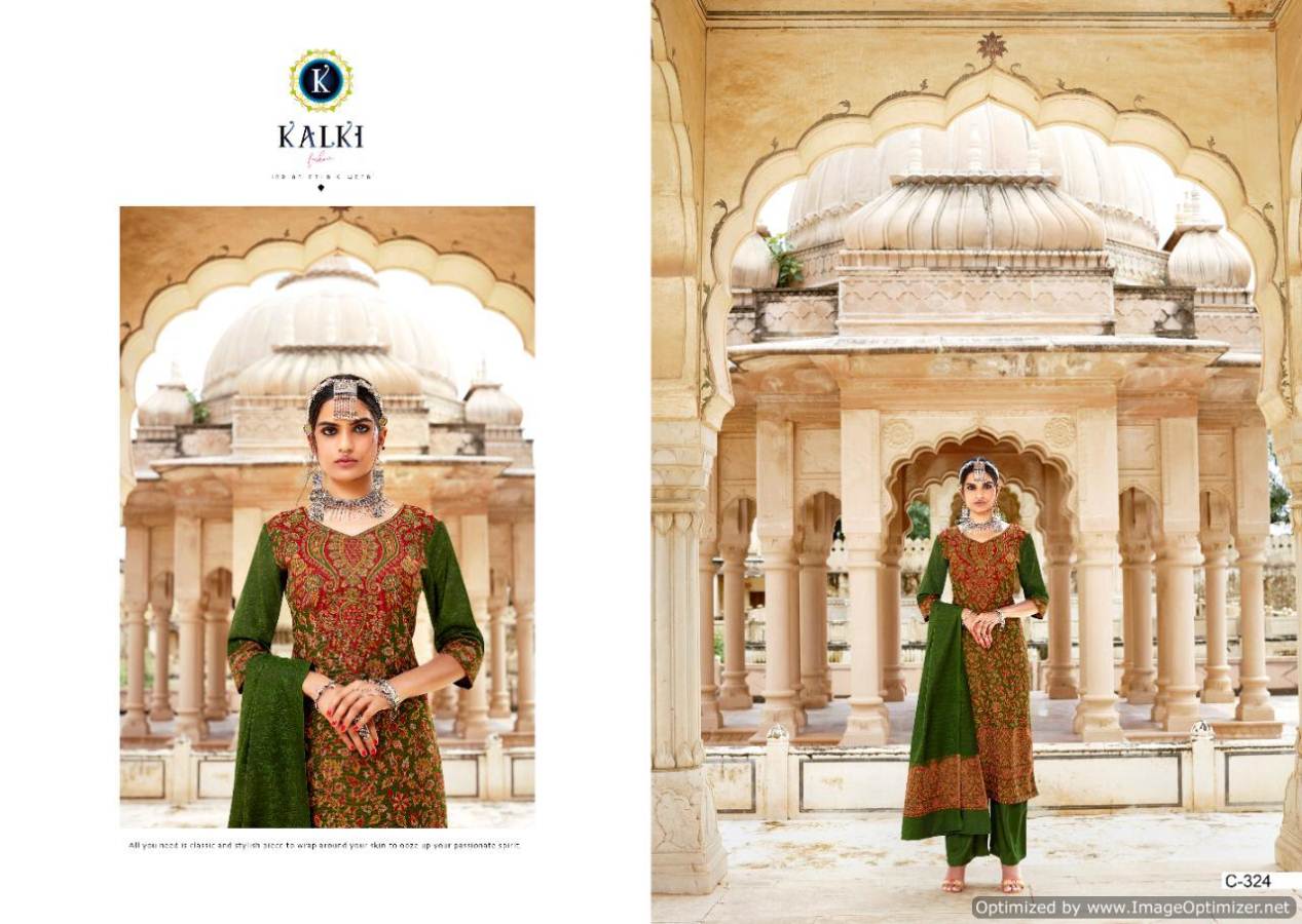 Kalki  Presents Gulmohar Vol  2 Pashmin Collection