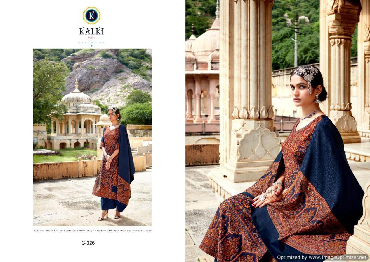 Kalki  Presents Gulmohar Vol  2 Pashmin Collection