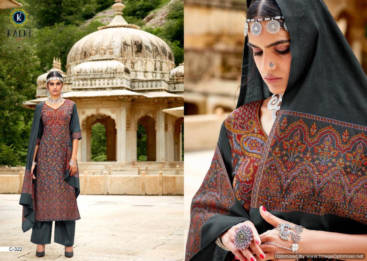 Kalki  Presents Gulmohar Vol  2 Pashmin Collection