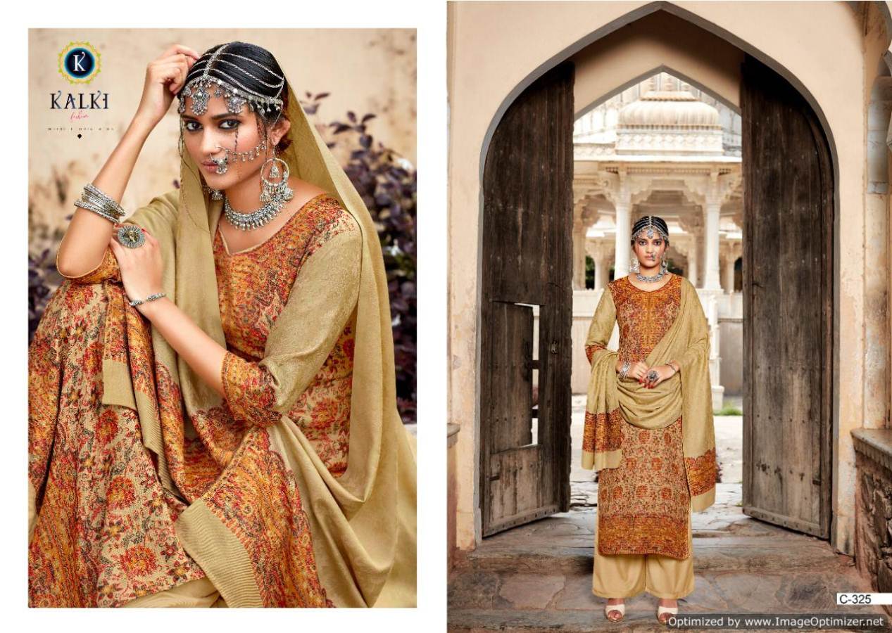 Kalki  Presents Gulmohar Vol  2 Pashmin Collection