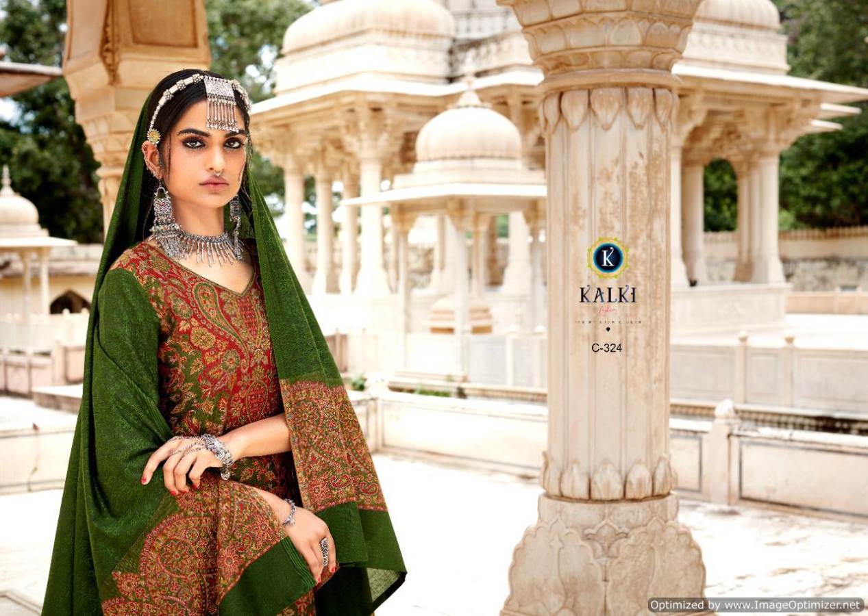 Kalki  Presents Gulmohar Vol  2 Pashmin Collection