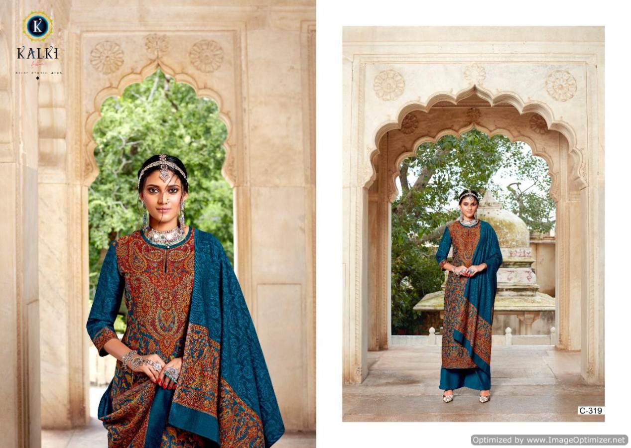 Kalki  Presents Gulmohar Vol  2 Pashmin Collection