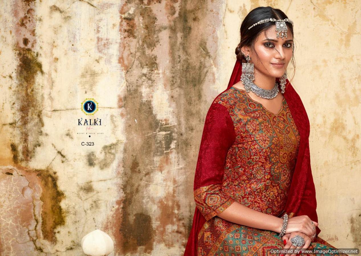 Kalki  Presents Gulmohar Vol  2 Pashmin Collection
