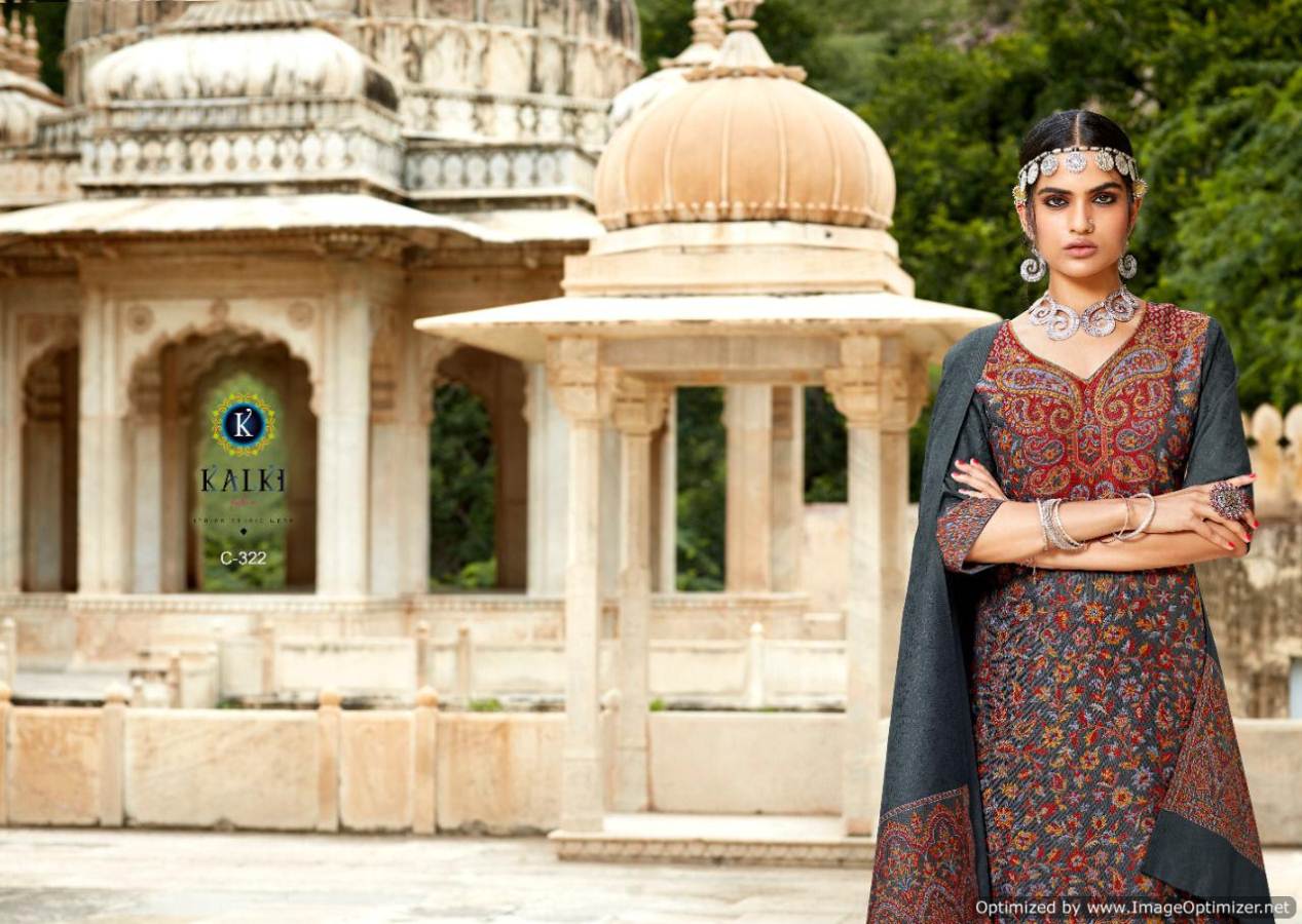 Kalki  Presents Gulmohar Vol  2 Pashmin Collection