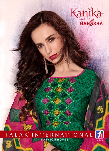 Kanika Vol  9 Printed Dress Material