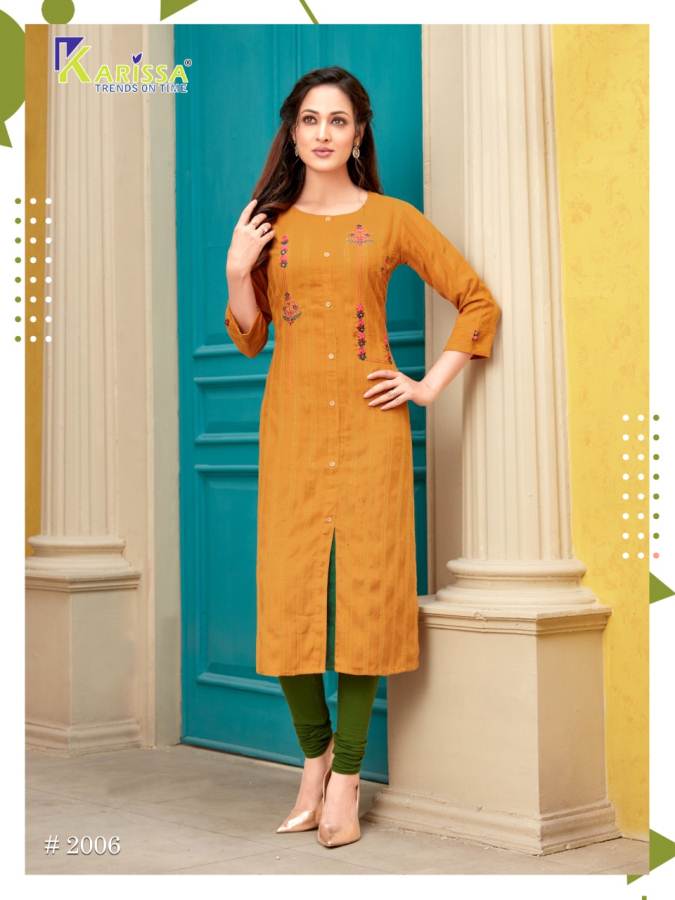 Straight cut kurtis design top