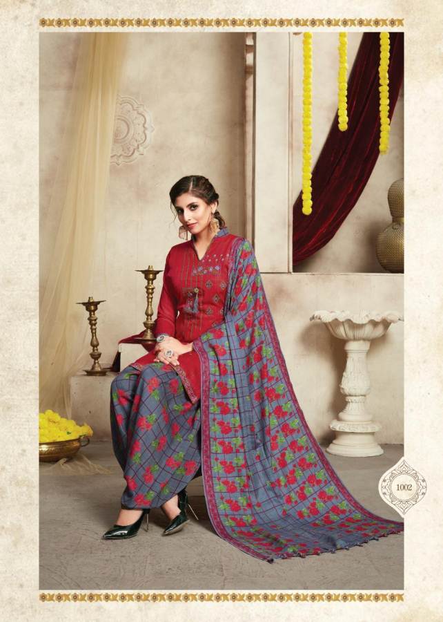 Kavya Winter Collection  Dress Material