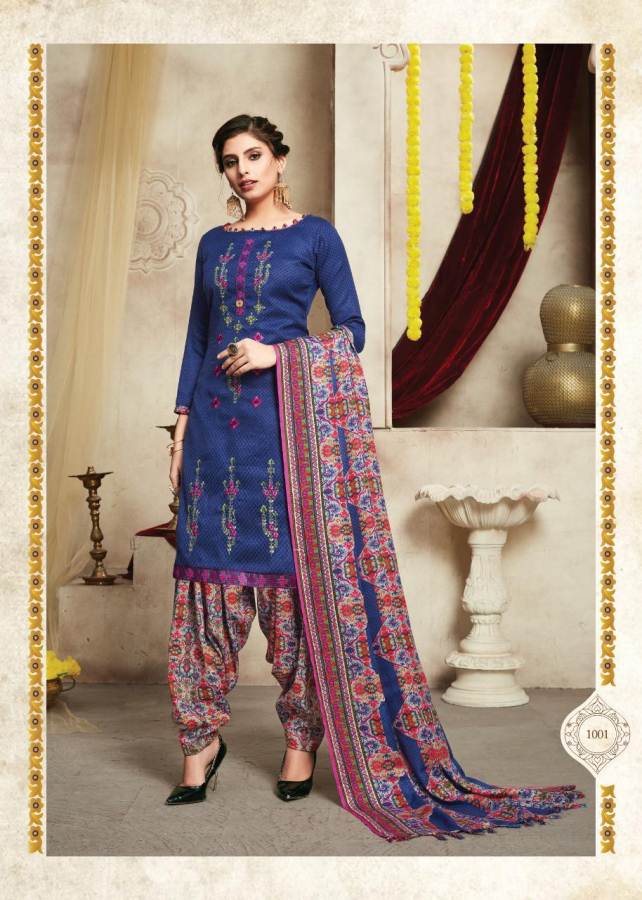 Kavya Winter Collection  Dress Material