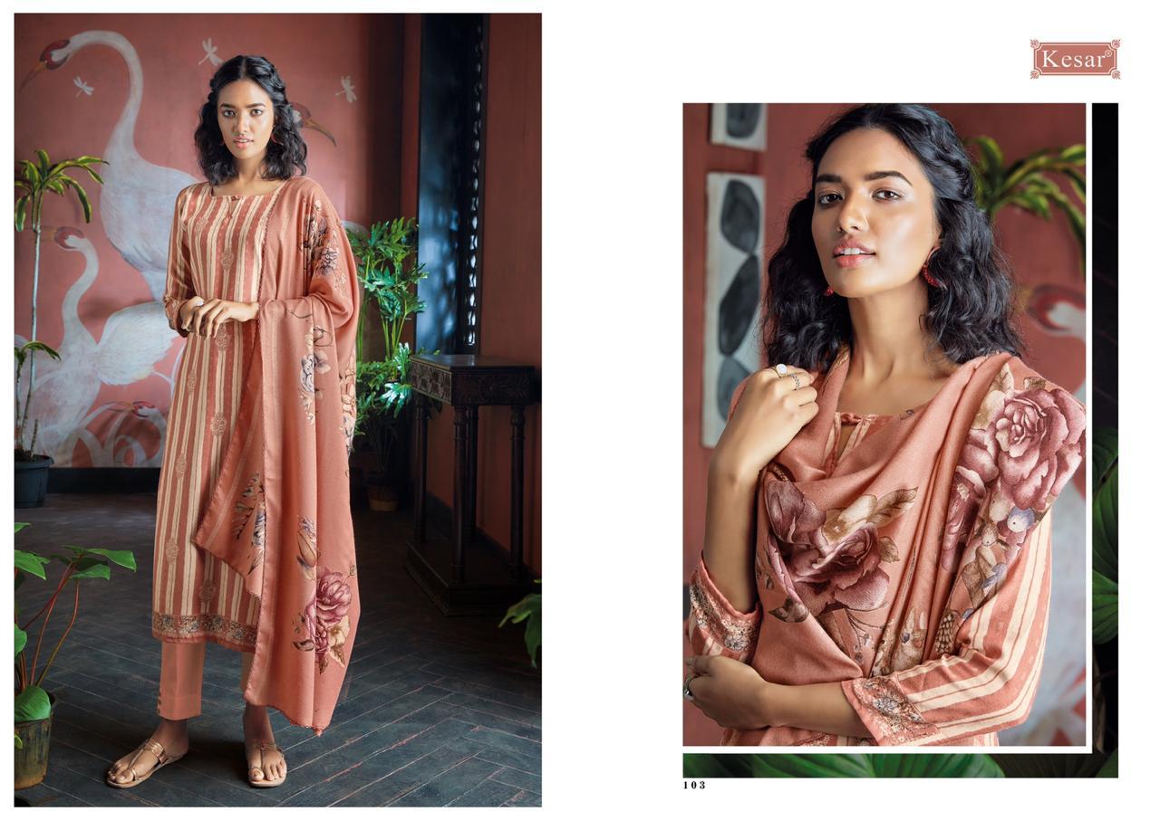 Kesar Presents Shahin Designer Dress Material