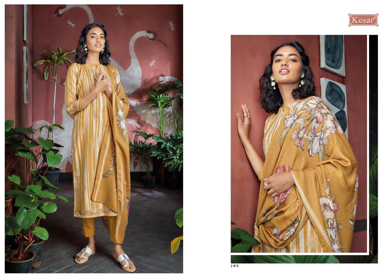 Kesar Presents Shahin Designer Dress Material
