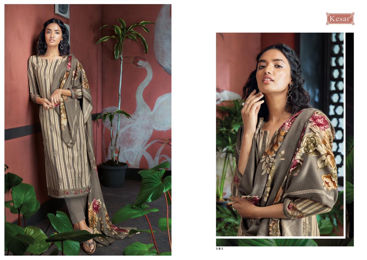 Kesar Presents Shahin Designer Dress Material