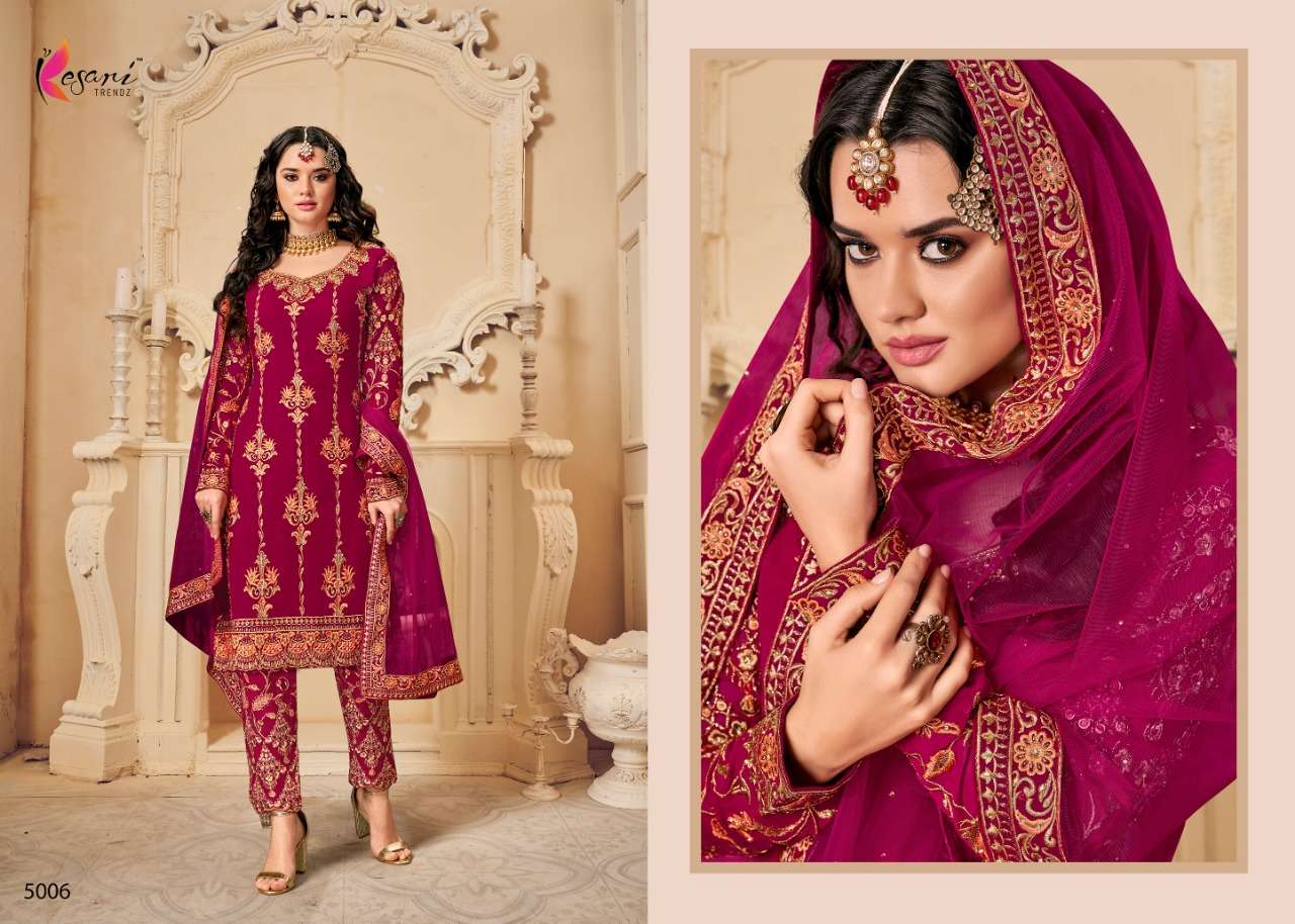 Kesari Presents  Simran  Vol 1  Designer Salwar Suits Collection