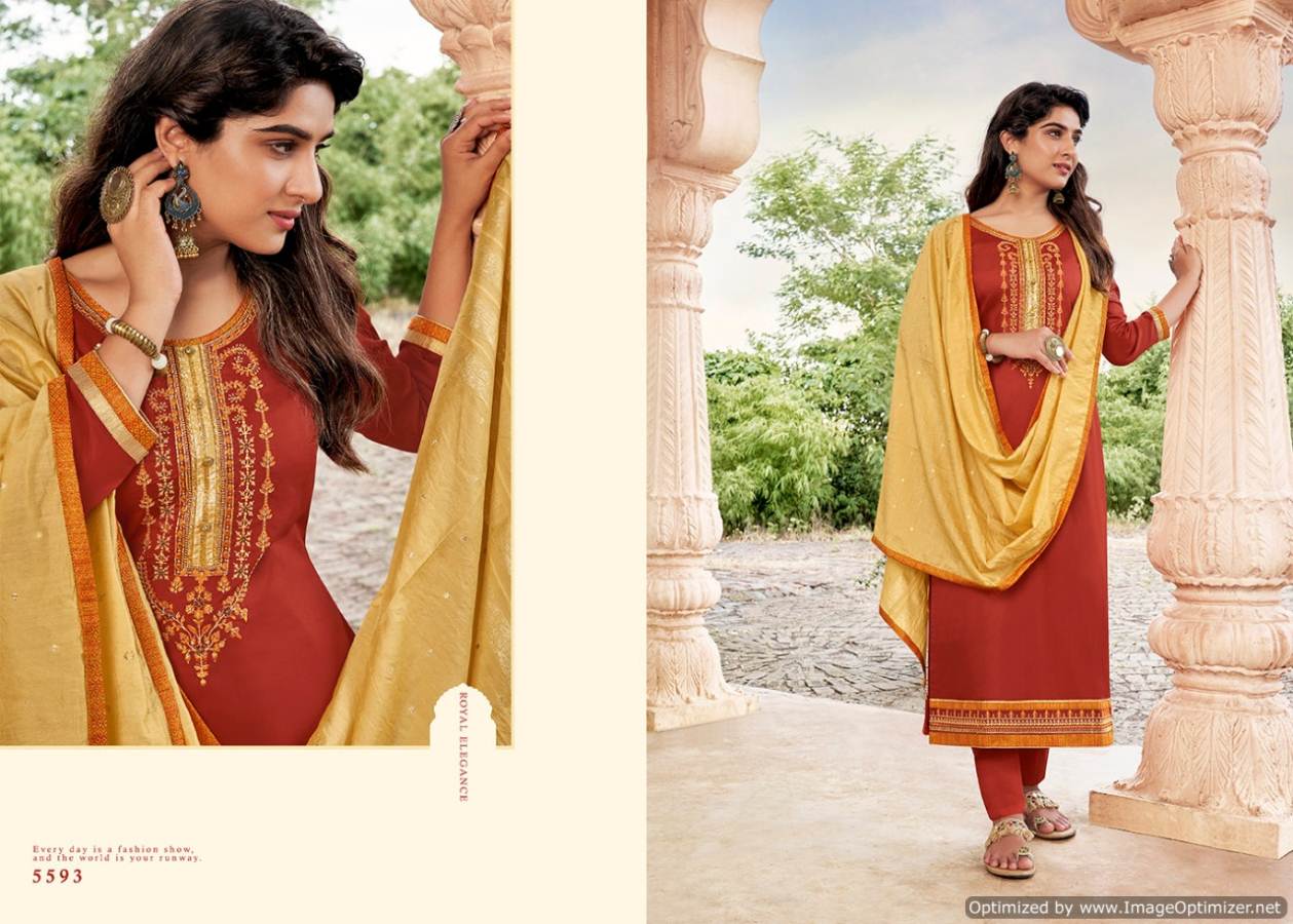 Kessi Presents  Sahenaj Designer  Dress Material