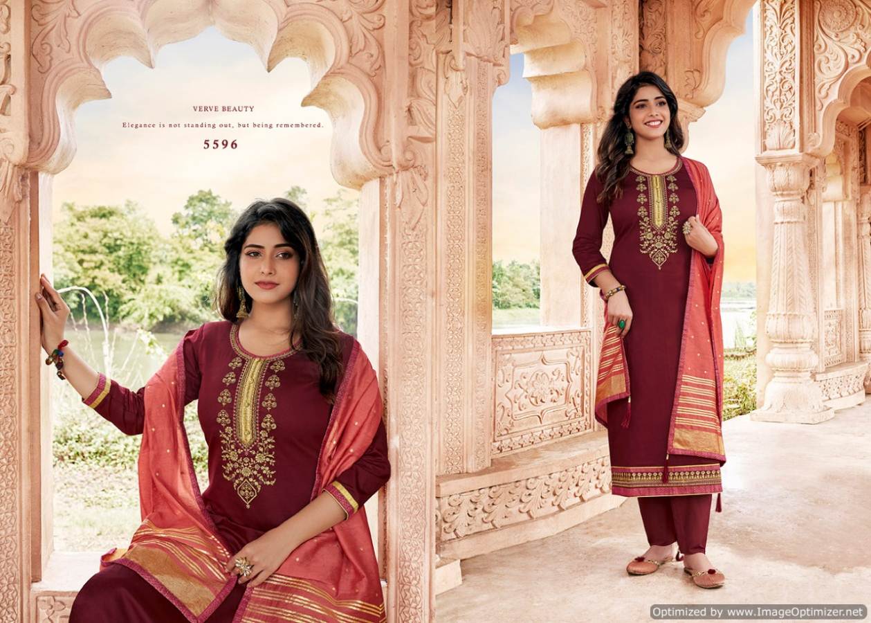 Kessi Presents  Sahenaj Designer  Dress Material