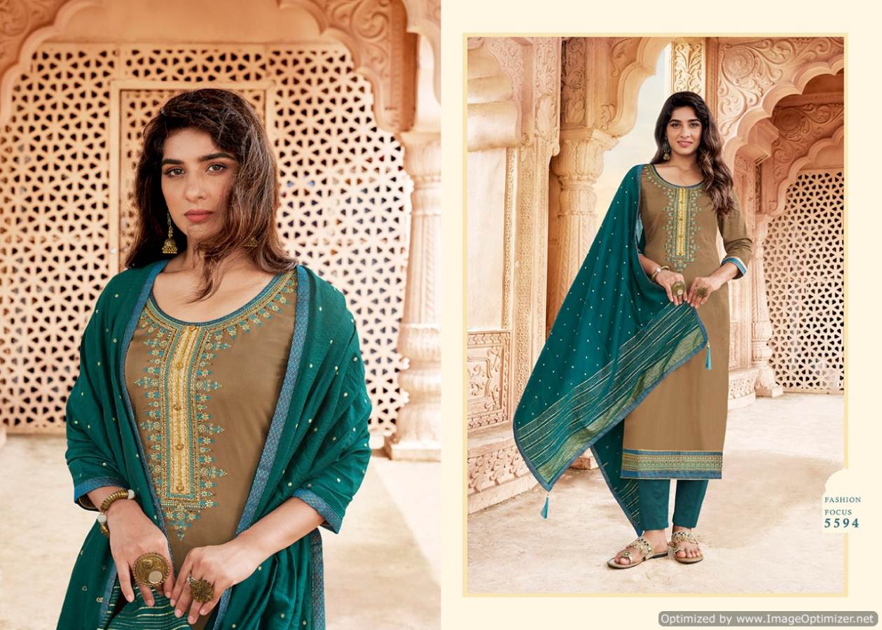 Kessi Presents  Sahenaj Designer  Dress Material
