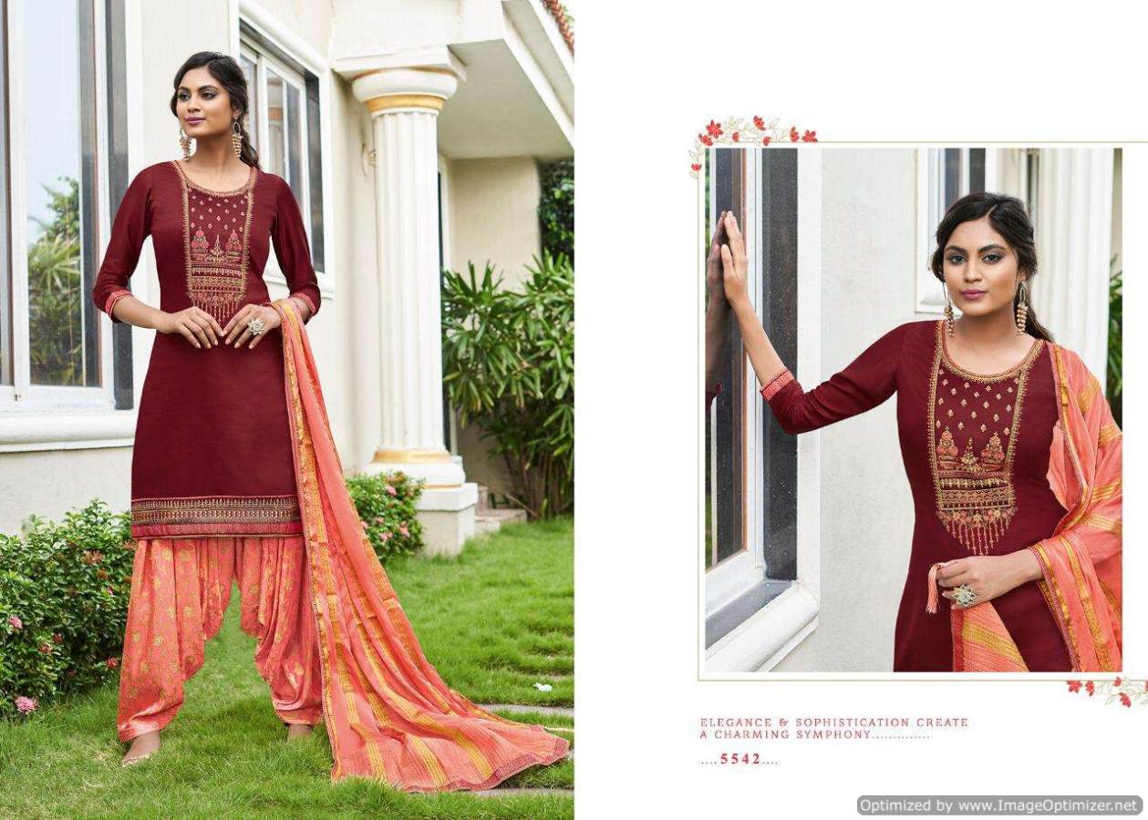 Kessi  Presents Shangar Patiala House Vol  17  Designer Dress Material