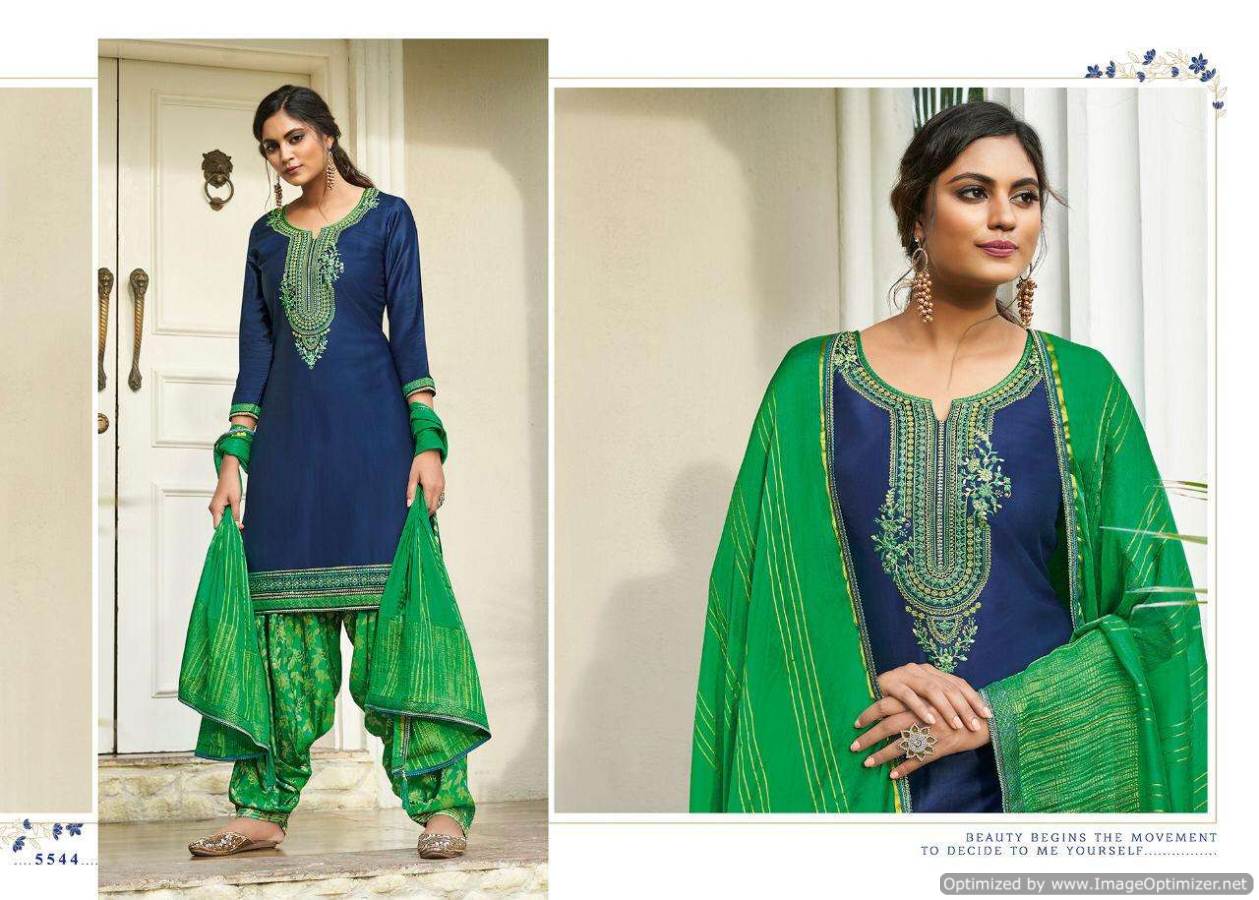 Kessi  Presents Shangar Patiala House Vol  17  Designer Dress Material