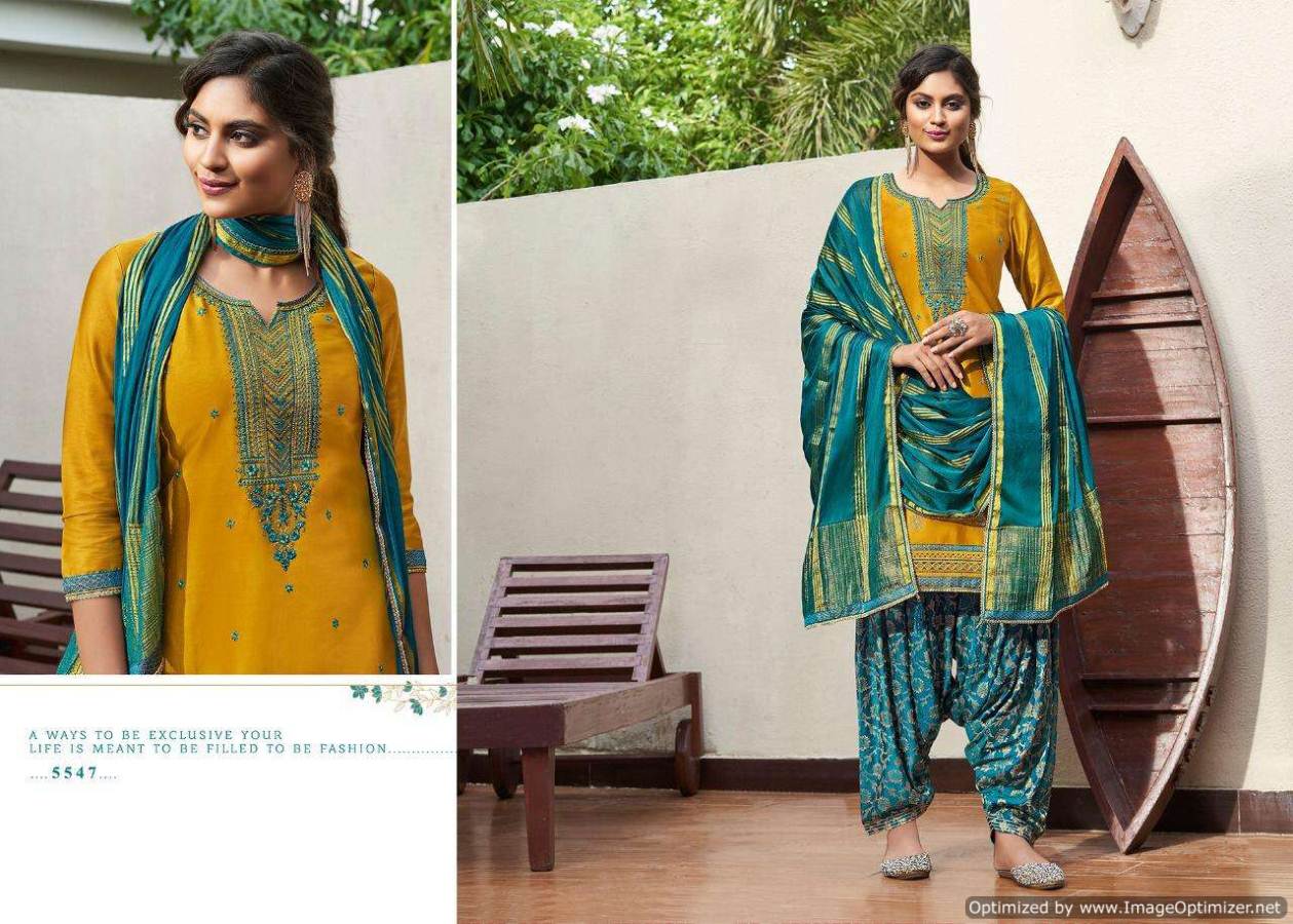 Kessi  Presents Shangar Patiala House Vol  17  Designer Dress Material