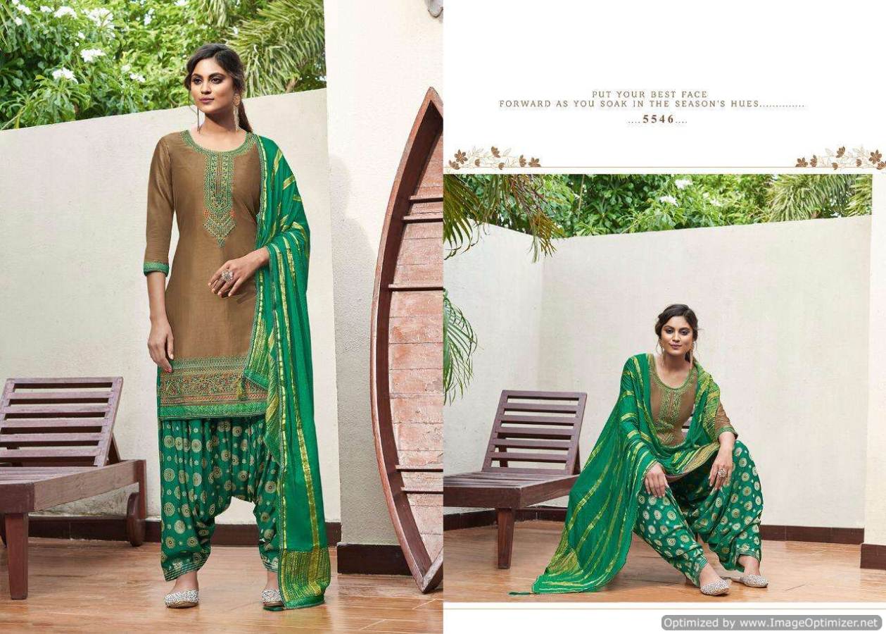 Kessi  Presents Shangar Patiala House Vol  17  Designer Dress Material