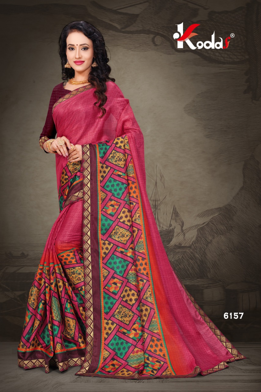 Kodas Presents Goriye Vichitra Silk Fancy Saree Collection
