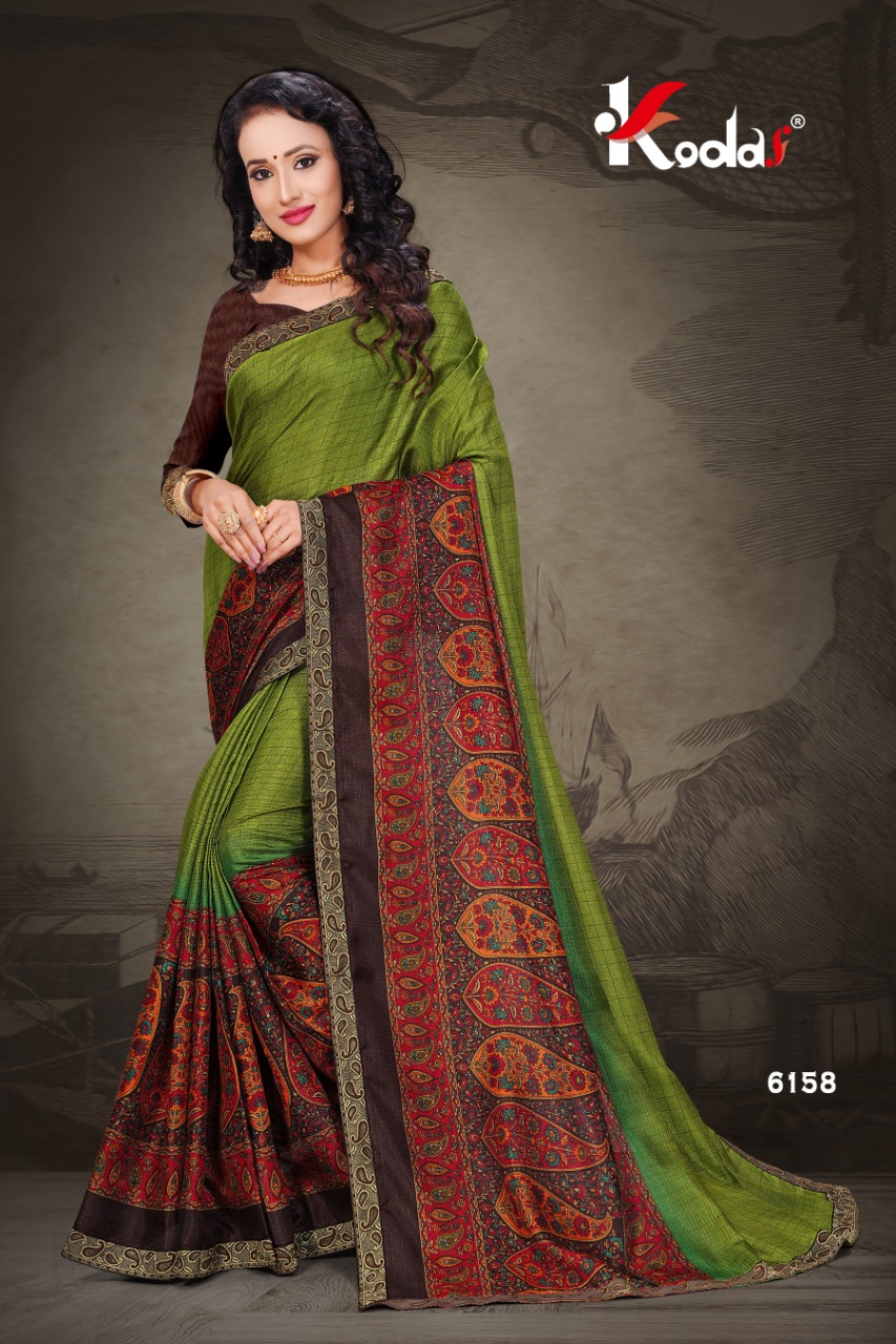 Kodas Presents Goriye Vichitra Silk Fancy Saree Collection