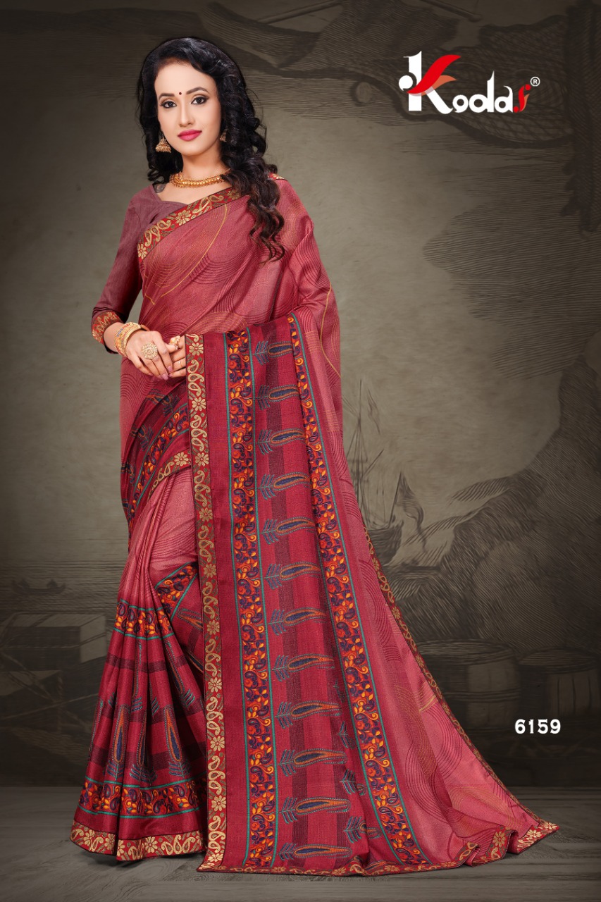 Kodas Presents Goriye Vichitra Silk Fancy Saree Collection