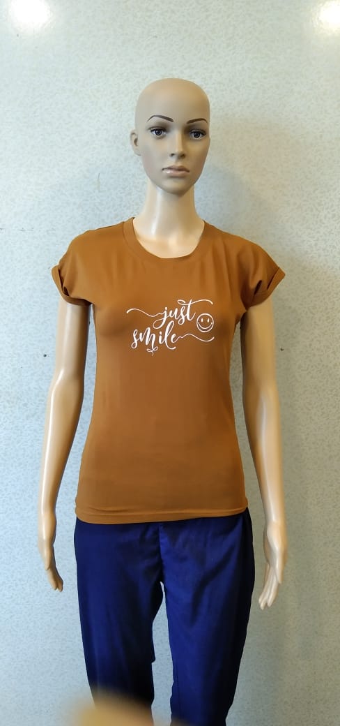 Fc Presents Ladies 1 Casual Wear Collection Of Cotton T-shirt
